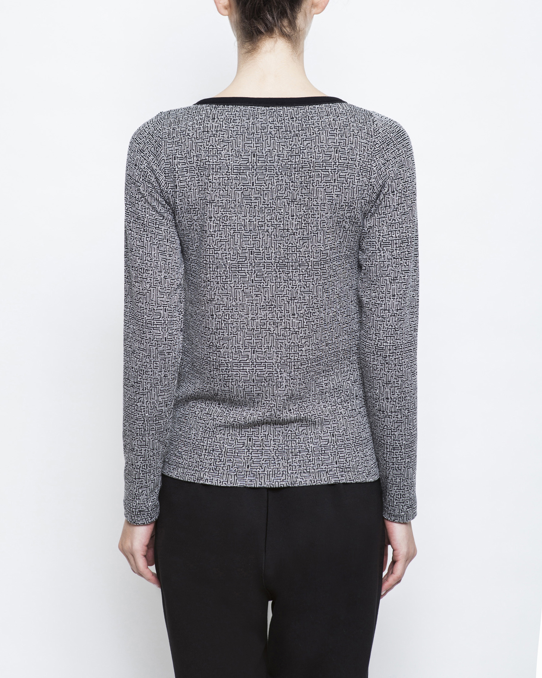 Long-sleeved Top - Parthenis Outlet