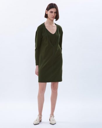 Dress in Cotton-Modal - 001555861 - image 1