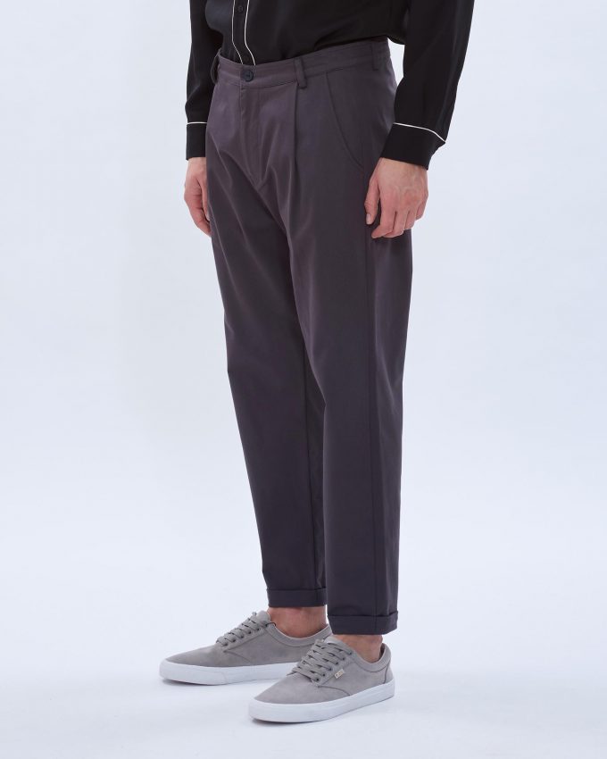 Baggy Cropped Pants - 001773075m - image 2
