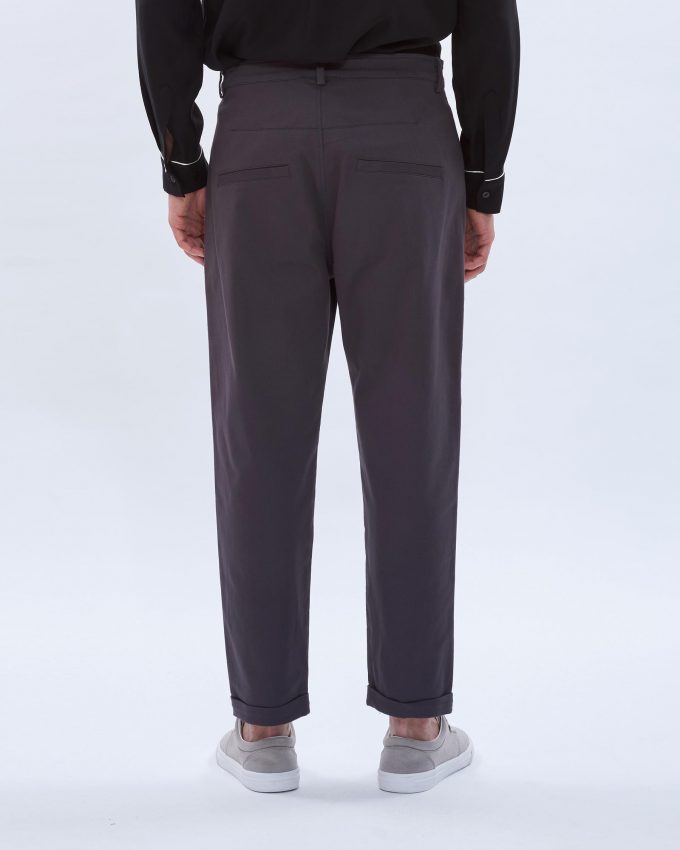 Baggy Cropped Pants - 001773075m - image 3