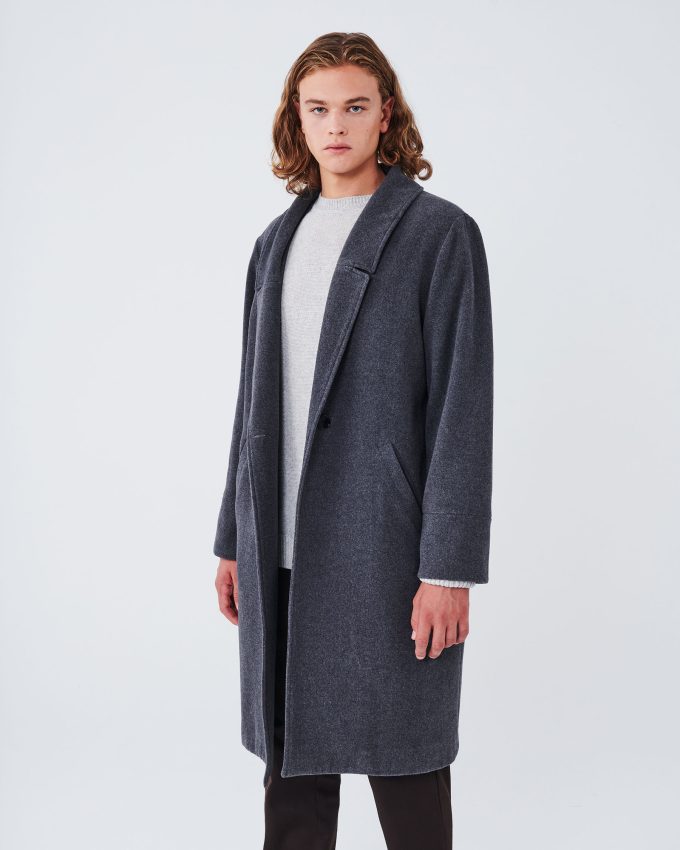 Wool Coat - 002512336m - image 2