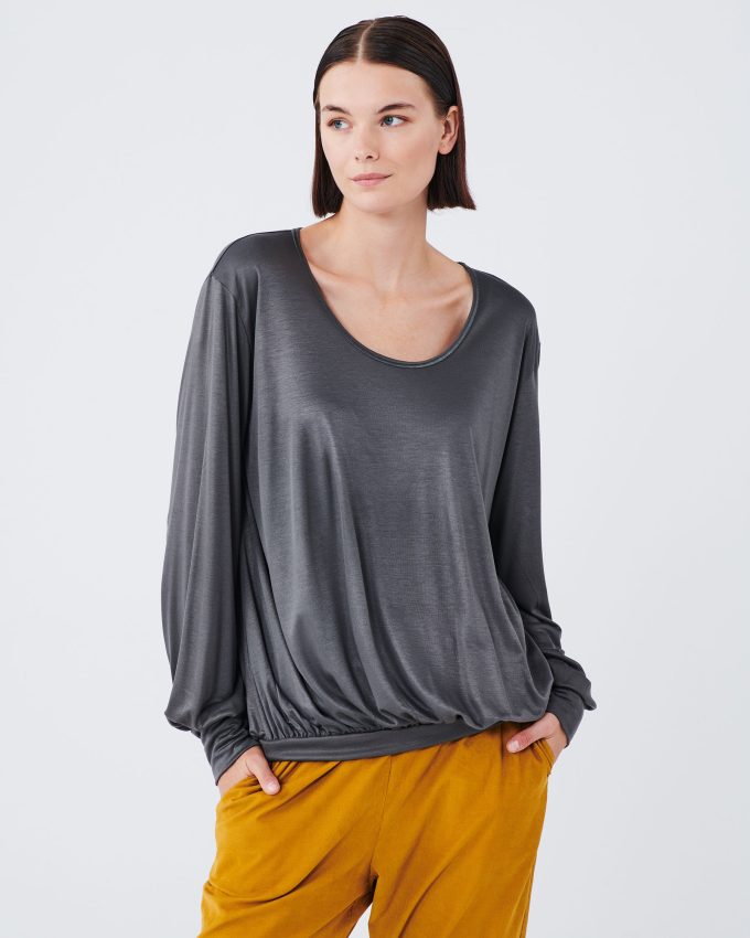 Banded Waist Top - 006461630 - image 1